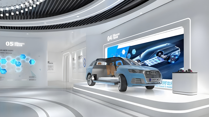 怎么打造新能源车企科技展厅？